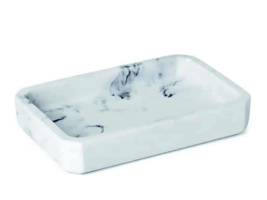 Σαπουνοθήκη Marble 06762.001 12,3x8,4x2,3cm White-Multi Πολυρεσίνη