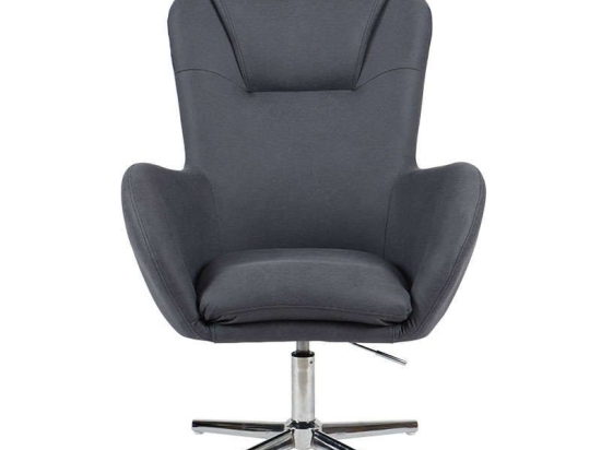 Πολυθρόνα ΜΥ-9251 72x73x100/104cm Grey 429-91-004 Μέταλλο,Ύφασμα