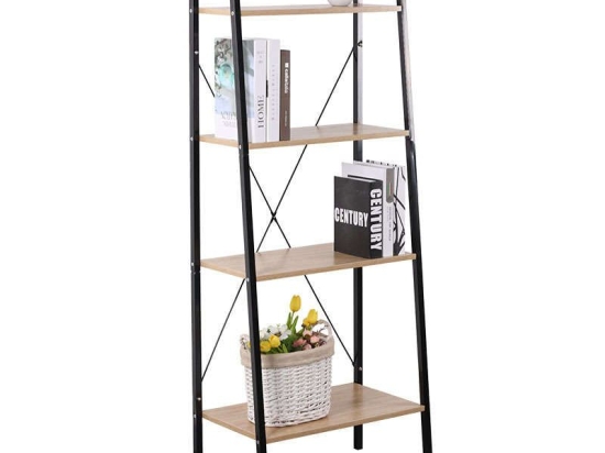 Ραφιέρα 60x32.5x148cm Φ8 Sonoma ZWJ 271-82-002 Mdf,Μέταλλο