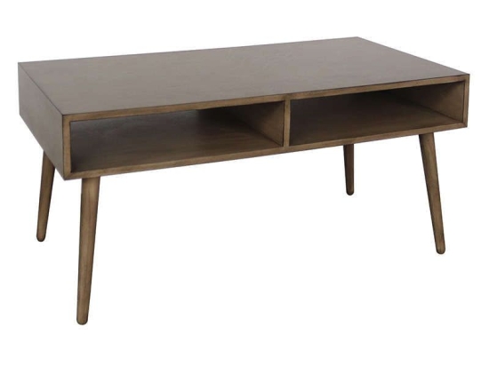 Τραπεζάκι Σαλονιού Retro 96x51x45cm Grey Sahara 270-92-052 Mdf