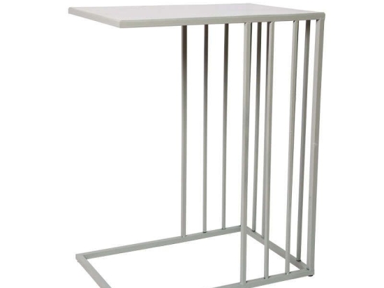 Τραπεζάκι Σαλονιού 181702 57cm Grey 275-91-007 Μέταλλο