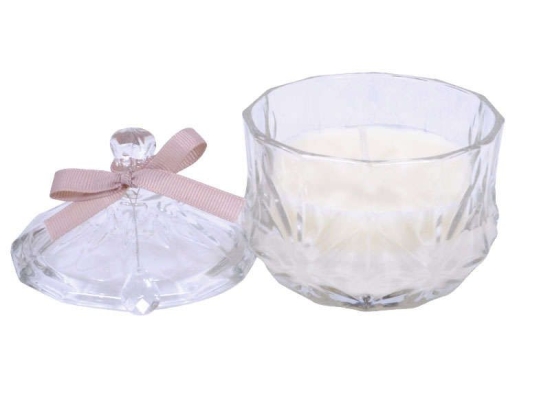 Κερί Σε Γυάλινη Φοντανιέρα 24137 373-82-511 Ivory Παραφίνη