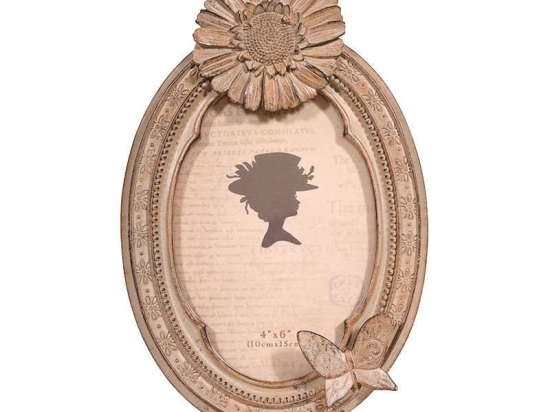 Κορνίζα Πεταλούδα 10x15 14.3x2.8x22cm Bronze-Brown 1-272-91-043 Etiquette Πολυρεσίνη