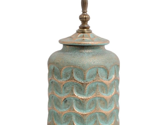 Βάζο 818202 373-121-656 15x15x29cm Veraman Κεραμικό