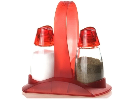 Αλατοπίπερο Σε Βάση Γυάλινο 105Cc Red 811-12-122136 Γυαλί