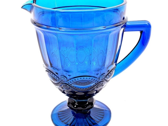 Κανάτα Γυάλινη Serpentine 3 Blue 372-26-469 Γυαλί