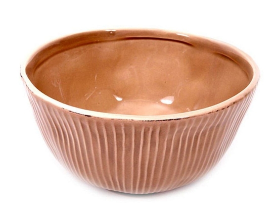 Μπωλ Δημητριακών Κεραμικό 15Χ15Χ7.8Εκ Brown 262-27-103 Κεραμικό