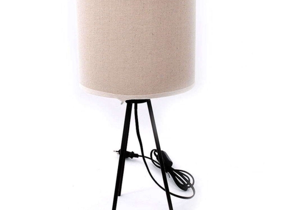 Επιτραπέζιο Φωτιστικό 244-15-037 20x20x44cm 40W Ε14 Beige
