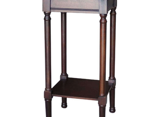 Τραπέζι Βοηθητικό Τετράγωνο 270-18-007 36x36x72cm Brown
