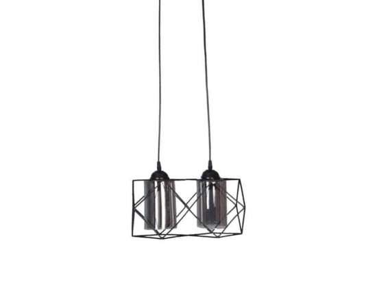 Φωτιστικό Οροφής Kup 835-00-127 2xE27 Black