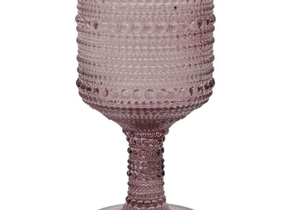 Ποτήρια Κρασιού (Σετ 6Τμχ) 373-123-796 260ml Purple Γυαλί
