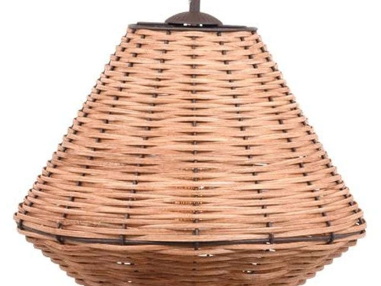 Φωτιστικό Οροφής Bamboo 835-123-236 40x40cm 1xE27 Natural