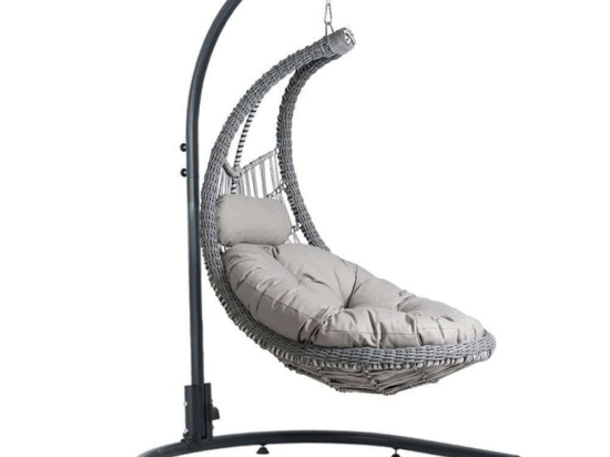 Κρεμαστή Πολυθρόνα - Φωλιά Sarika 894-123-014 121x147x200cm Grey