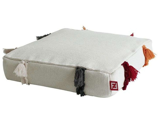 Μαξιλάρι Καρέκλας 373-123-767 40x40x7cm Multi-Beige 40Χ40 Ύφασμα