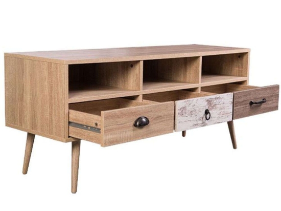 Έπιπλο Τηλεόρασης Lounge 271-123-056 120x39,5x50cm Oak-Sonoma