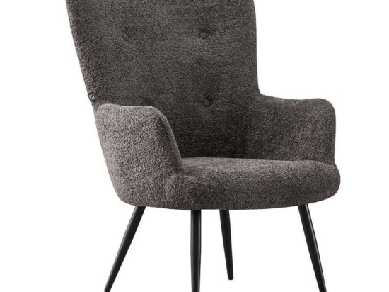 Πολυθρόνα - Μπερζέρα 627-223-017 80x75x97cm Grey