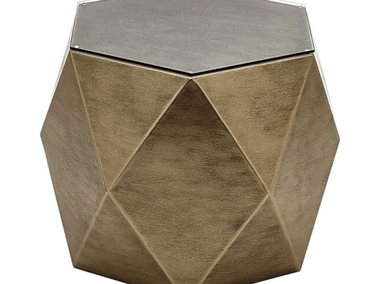 Τραπεζάκι Βοηθητικό Best 157-223-027 54x46,5x40,5cm Bronze