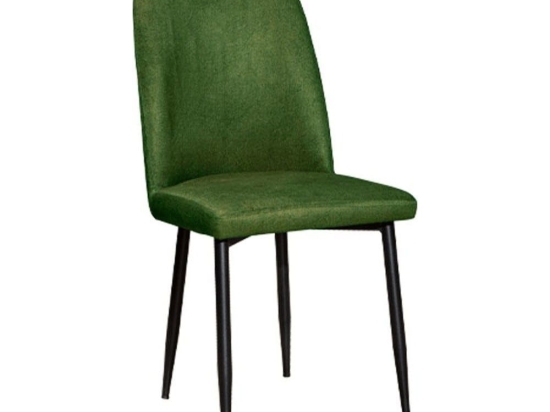 Καρέκλα Τραπεζαρίας Mollie 889-123-014 47x50x92cm Green-Black