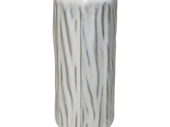 Κηροπήγιο Για Ρεσώ 003-123-044 7,7x7,7x17,3cm White Κεραμικό
