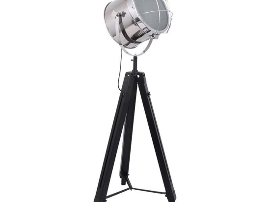 Φωτιστικό Δαπέδου 374-124-092 62x150cm 1xE27 Black-Silver
