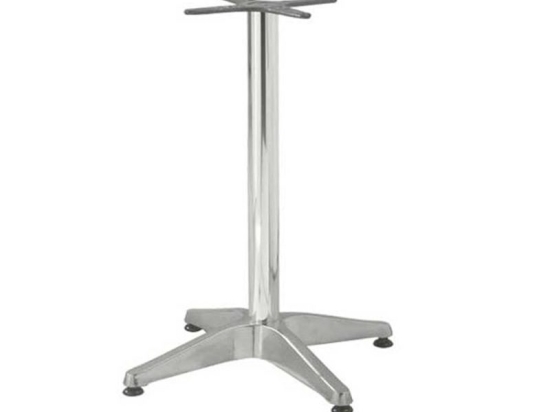 Βάση τραπεζιού Hip pakoworld αλουμινίου τετράνυχη 58x58x72εκ