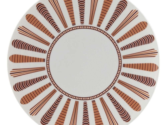 Πιάτο Ρηχό Στρογγυλό Mideia 1181841 Φ28cm Multi Ionia Πορσελάνη