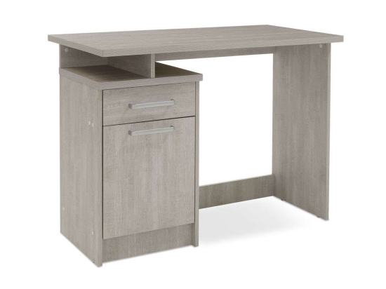 Γραφείο Εργασίας Looney White Wash 100X55X75Cm 123-000085 Mdf,Ξύλο