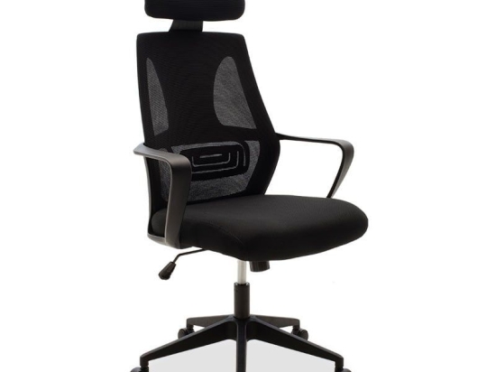 Καρέκλα Γραφείου Διευθυντή Dolphin 090-000004 Black