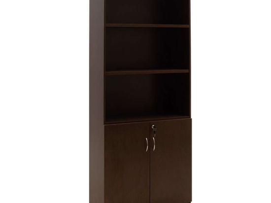 Βιβλιοθήκη Γραφείου Amazon 069-000042 80x40x200cm Walnut