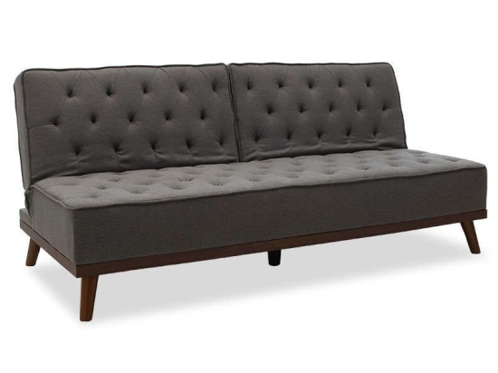 Καναπές - Κρεβάτι Τριθέσιος Marco 074-000006 180x80x80cm Grey Ύφασμα