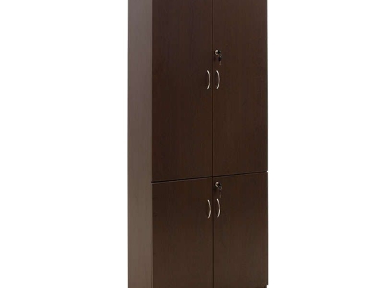 Ντουλάπα Γραφείου Επαγγελματική Amazon 069-000044 80x40x200cm Walnut