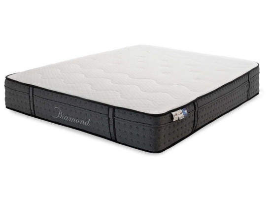 Στρώμα Diamond Pocket Spring  Gel 100-000010 25-27cm 160x200cm Anthracite-White Υπέρδιπλo Foam