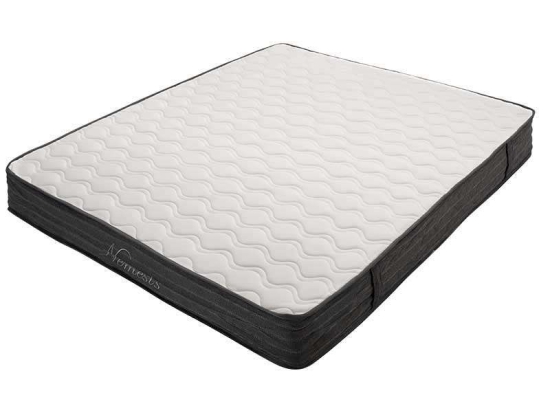 Στρώμα Nemesis Pocket Spring Roll Pack Διπλής Όψης 20-22cm 160x200cm Anthracite-White Υπέρδιπλo Foam