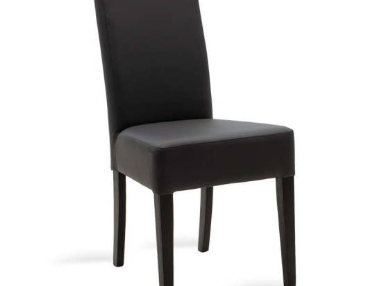 Καρέκλα Ditta 047-000035 53x50x88cm Wenge-Grey Ξύλο,Τεχνόδερμα