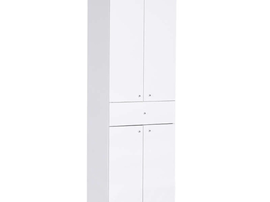 Ντουλάπα Chad 039-000142 60x40x187cm White Μελαμίνη,Mdf