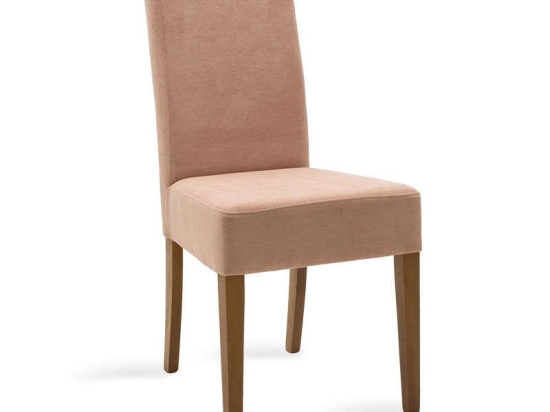 Καρέκλα Ditta 047-000041 45x58x96cm Apple Ξύλο,Ύφασμα