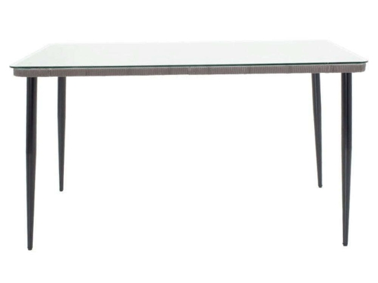 Τραπέζι Naoki 140-000004 160x90x78cm Black-Grey