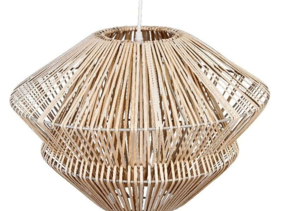 Φωτιστικό Οροφής PWL-1102 Φ44x31cm 1xΕ27 40W Beige