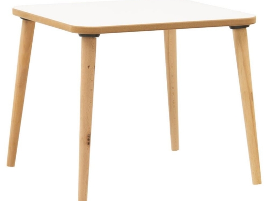 Τραπέζι Παιδικό Jerry 120-000291 50x50x43cm White-Natural