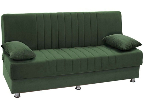 Καναπές - Κρεβάτι Τριθέσιος Romina 213-000015 180x75x80cm Green