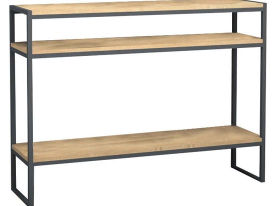 Κονσόλα Malloy 214-000002 120x33x90cm Sonoma-Grey