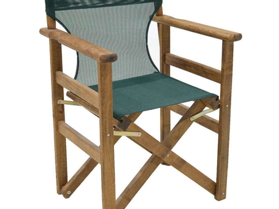 Πολυθρόνα Σκηνοθέτη Retto 237-000019 61x51x86cm Brown-Dark Green