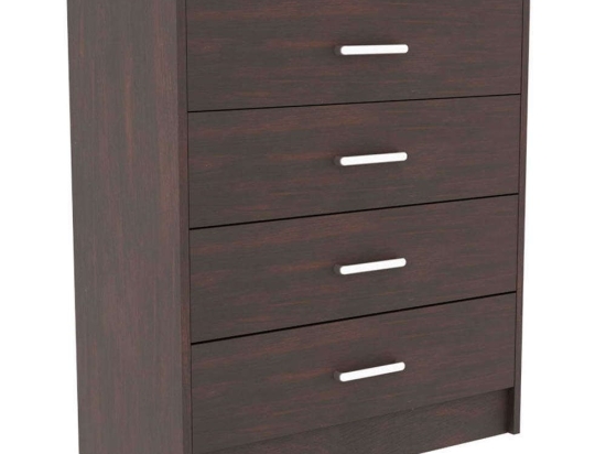 Συρταριέρα Olympus 123-000185 80x40x95cm Walnut