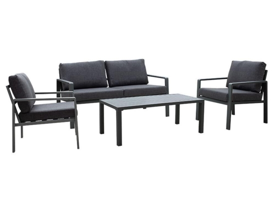 Σαλόνι Κήπου Ritchie 219-000002 (Σετ 4τμχ) Anthracite 4 Θέσεων
