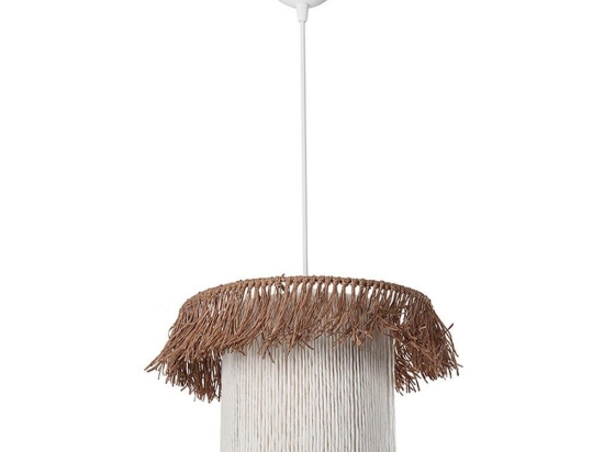 Φωτιστικό Οροφής Liberty 147-000127 Ε27 Φ32x75cm White-Beige