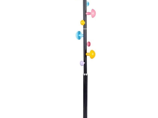Καλόγερος Violetta 226-000016 Φ31x167cm Multi-Black Μέταλλο