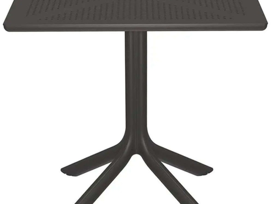 Τραπέζι Κήπου Groovy 253-000008 80x80x74,5cm Anthracite