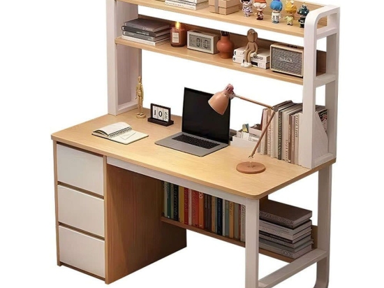 Γραφείο Εργασίας Soco 072-000076 120x50x144cm Natural-White