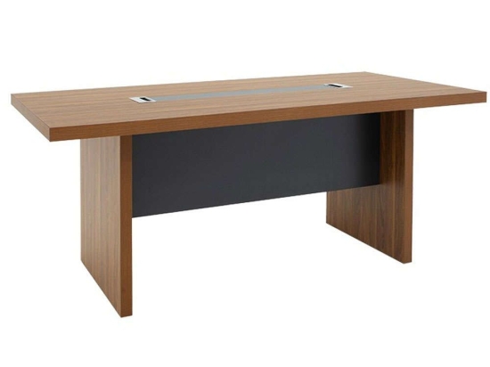 Γραφείο Συνεδριάσεων Oscar 246-000009 200x100x76cm Walnut-Anthracite