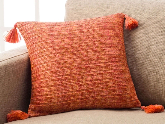 Μαξιλαροθήκη Διακοσμητική Inteligo Orange 799/17 Gofis Home 43X43 43x43cm Πολυέστερ